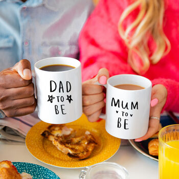 Parents To Be 'Dad And Mum To Be' Mug Set, 2 of 6