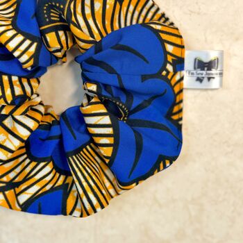 African Print Scrunchie, 2 of 6