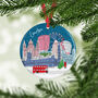 Personalised London Bauble, Skyline Ceramic Decoration, thumbnail 2 of 4