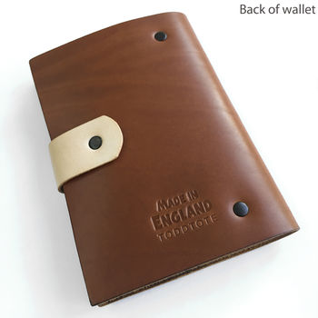 A Passport Wallet Made From Bridle Leather, 8 of 12