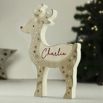 Personalised Rudolph Reindeer Ornament, 4 of 5