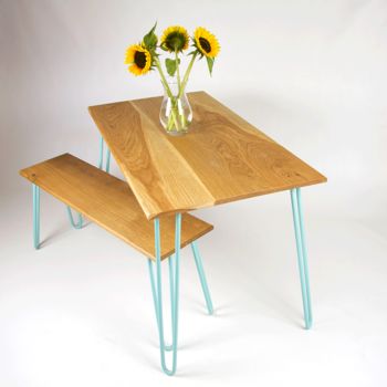 Hairpin Legs For Dining Table / Desk, Choice Of Colours, 4 of 9