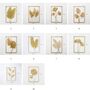 Exclusive Gold Leaf Wall Art Home Decor, thumbnail 7 of 12