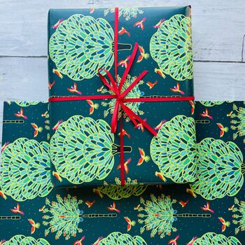 Tropical Garden Wrapping Paper, 2 of 6