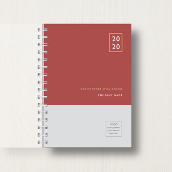 Personalised 2023 Diary For Businesses With Logo, 9 of 11