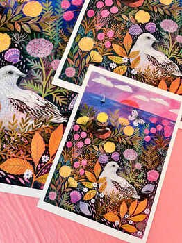 Clifftop Meadow Art Print, 6 of 10