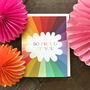 Mini Colourful So Proud Of You Card, thumbnail 1 of 5