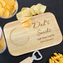 Personalised Wooden Tea And Biscuit Board Coaster Tray, thumbnail 7 of 11