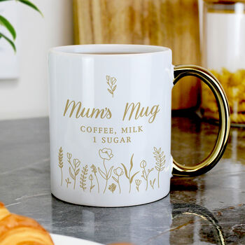 Personalised Floral Mug For Mum Mother's Day, 3 of 3