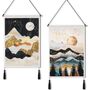 Set Of Two Mountain Tapestries Wall Hanging Decoration, thumbnail 7 of 7
