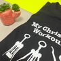 Christmas Workout T Shirt, thumbnail 7 of 9