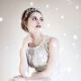 Crystal Wedding Headband 'Angelique', thumbnail 4 of 4