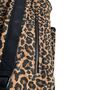 Dark Brown And Black Leopard Print Backpack, thumbnail 6 of 6