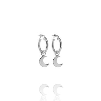 Moon Earrings, 2 of 3