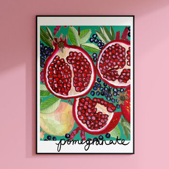 Pomegranate Kitchen Print, 5 of 11