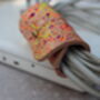 Splatter Painted Leather Cable Tidy, thumbnail 4 of 7