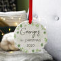 Baby First Christmas Snowflake Ceramic Decoration, thumbnail 5 of 7