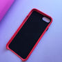 Red Pu Leather Embossed Phone Case, thumbnail 3 of 5
