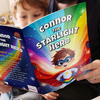 Personalised Hero Book For Boys Gift, 2 of 5