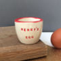 Personalised Ceramic Egg Cup, thumbnail 3 of 8