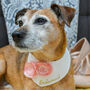 Personalised Dog Wedding Flower Bandana, thumbnail 11 of 12