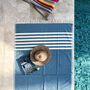 Personalised Cotton Beach Towel, Congratulation Gifts For Her, thumbnail 1 of 9