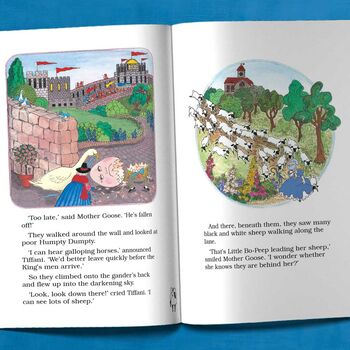 Adventures In Nursery Rhyme Land Personalised Book, 3 of 8