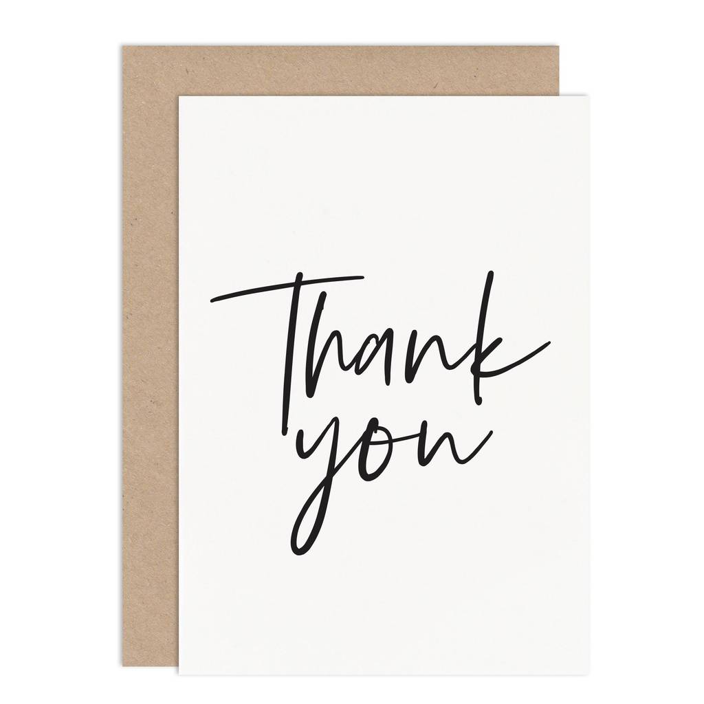 Simple Thank You Cards To Make