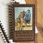 'Tom Brown's Schoolday' Upcycled Notebook, thumbnail 1 of 4