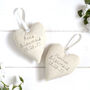 Personalised Hanging Heart Bridesmaid Gift, thumbnail 1 of 12