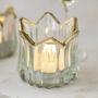 Tulip Glass Tea Light Holder, thumbnail 3 of 4