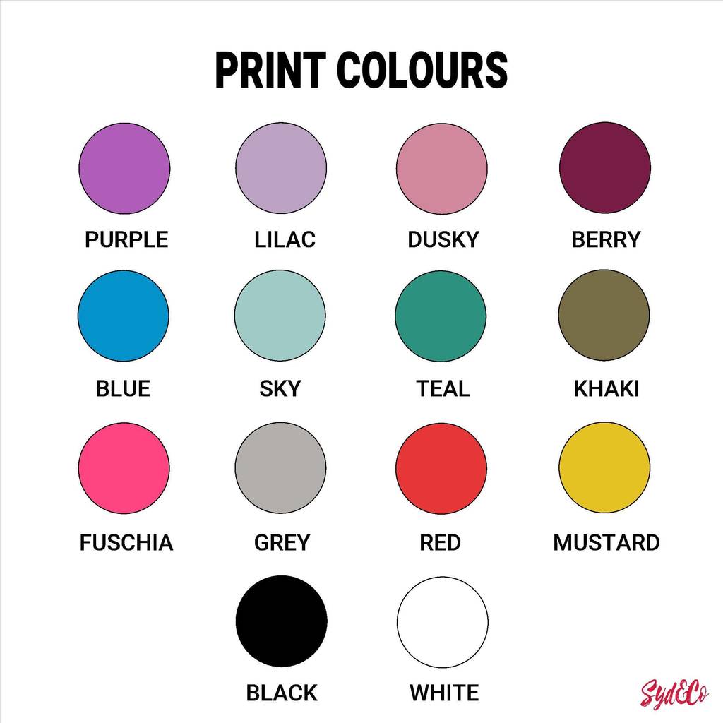 Personalised Initial Makeup Bag By Syd&Co