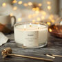 Three Wick Aromatherapy Candle Mood Boosting Wellness, thumbnail 1 of 10