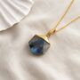 Labradorite Gemstone Necklace, thumbnail 2 of 5