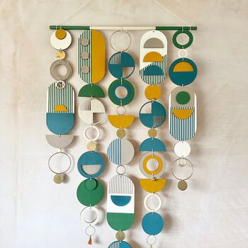 Bauhaus Wall Art Geometric Wall Sculpture Home Decor, 6 of 8