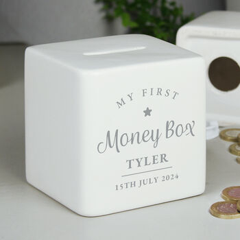 Personalised My First Money Box, 6 of 6
