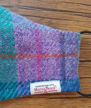 Aw'ri Braw Colours Harris Tweed® Face Mask, 5 of 6