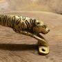 Jaguar Shaped Brass Door Pull / Decorative Door Handle, thumbnail 1 of 6