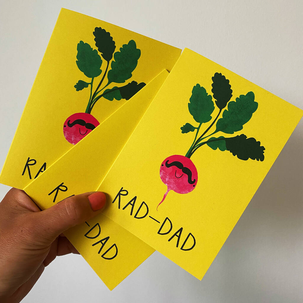 'Rad Dad' Greetings Card, 1 of 4