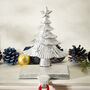 Cast Iron Christmas Tree Stocking Holder, thumbnail 4 of 6