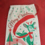 Vintage Deer Christmas Sack, thumbnail 5 of 5