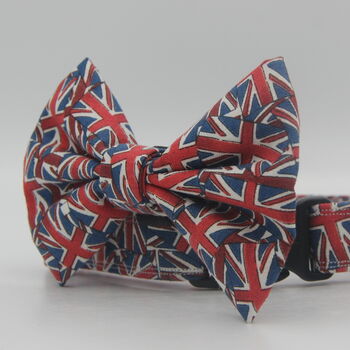 Union Jack Dog Bow Tie, 2 of 6