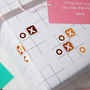 Noughts And Crosses Wrapping Paper Set, thumbnail 4 of 10