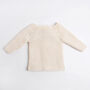 Personalised Baby Cardi Easy Crochet Kit, thumbnail 3 of 10
