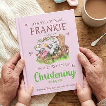 Christening Keepsake Gift Book With Presentation Box, 12 of 12