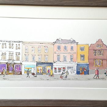 Guildford Upper High Street Limited Edition Print, 2 of 9