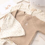 New Baby Cardigan, Babygrow And Hat Gift Set, thumbnail 5 of 12