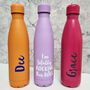 Totally Rocking That Rock Personalised Water Bottle, thumbnail 2 of 9