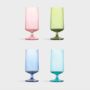 Set Of Four Candy Coloured Beer Glasses, thumbnail 2 of 3