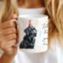 Personalised Black Labrador Birthday Congratulations Party Gift Mug, thumbnail 1 of 2